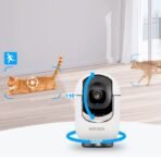 ⁦Kakusiga Indoor PTZ HD Camera 3MP 355 Dual Pan Tilt Design KSC-1125⁩ - الصورة ⁦2⁩