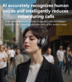 ⁦Yesido Wireless Headphone ANC Noise Cancelling EP008⁩ - الصورة ⁦7⁩