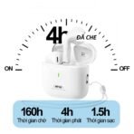 Remax Mini Small Cozybuds Earbuds White W27 - Image 3