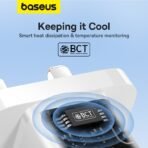 Baseus GaN5 Fast Charger Mini 1C 20W UK - Image 6