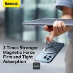 ⁦Baseus Halo Series Foldable Metal Ring Stand 360 Rotation⁩ - الصورة ⁦4⁩