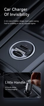 Remax Car Charger 30W PD+QC RCC110 - Image 2