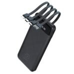 Wuw Powerbank 10000 MAH Comes With 4 Cable Y130 - Image 3