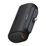 Baseus Compact Fast Charging Powerbank 5000 MAH Lightning Black