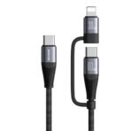 Joyroom 4IN1 Fast Charging Data Cable Works With PD/USB Chargers 60PD C To L 60W C To C S-A37 - Image 2
