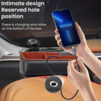 ⁦ZHUSE Car Seat Seam Storage Box⁩ - الصورة ⁦7⁩