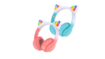 KAKUSIGA Cat Ear Wireless Over-Ear Headphones KSC-839 LED