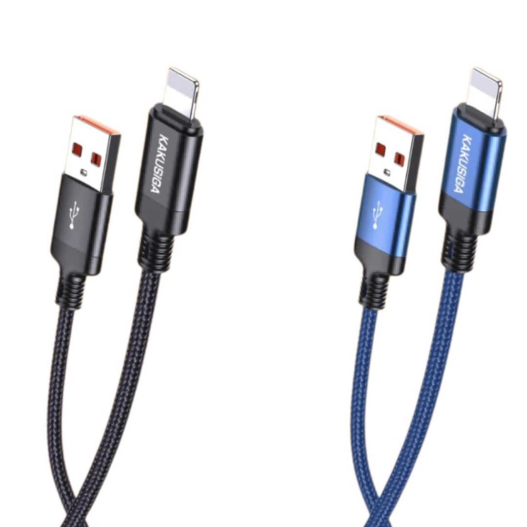 dfdfdf Kakusiga Intellect Charging Cable – Lightning – 3A Max Output - Image 1