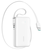 ⁦Joyroom 10000 MAH 35W Mini Powerbank With Built-in Retractable JR-PR2⁩ - الصورة ⁦3⁩