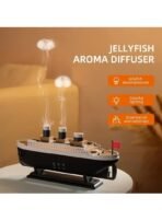 ⁦Jelly Fish Aroma Diffuser Ship Design⁩ - الصورة ⁦2⁩