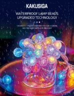 Kakusiga Led Color Ball Light String Waterproof Lamp Beads 6Meter KSC-1596 - Image 4