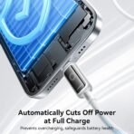 Joyroom 30W PD Fast Charging Cable – USB-C to Lightning – Auto Power-Off - Image 2