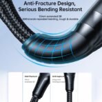 Joyroom 3A Fast Charging Data Cable USB-A to Type-C 2 Meter - Image 3