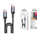 Yesido Dual Type-C To Type-C 60W 3A MAX Fast Charge Cable 2Meter CA183