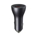 Baseus Car Charger 65W U+C+C 3 Port Output Silver
