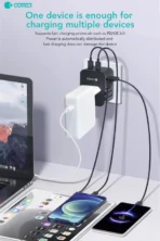 Coteci 25W Universal Travel Charger With PD & QC TR-014 - Image 2
