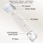 ⁦Yesido Portable Blender For Kitchen Home Travel EC17⁩ - الصورة ⁦2⁩