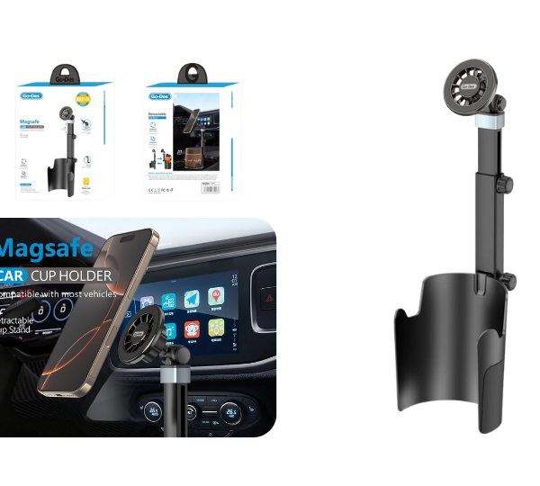 حامل كوب سيارة ماج سيف قابل للسحب GD-HD253 من جو-ديس