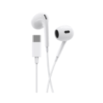 Kakusiga Wired Earphone Type-C With Microphone (White) KSC-697