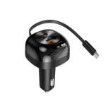 شاحن سيارة Go-Des GD-QC2209 85 وات 3 في 1 PD + QC3.0 مع كابل Type-C - ضمان لمدة عام