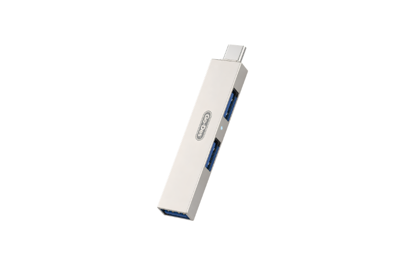 27 Go-Des 3IN1 Multifunctional USB-C To Docking Station GD-CT052 - الصورة 1