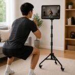 ⁦Go-Des Tripod Stand 360 Rotation With Moving Wheels GD-HD383⁩ - الصورة ⁦3⁩