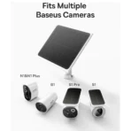 Baseus 3W Solar Panel For 24/7 Continuous Surveillance Plug & Play Installation - Image 2