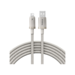 كيبل شحن سريع Baseus Titanium Alloy USB-A إلى Lightning 2.4A - 1 متر / 2 متر