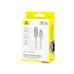 ⁦Baseus Titanium Alloy Fast Charging Cable USB-A to Lightning 2.4A – 1m / 2m⁩ - الصورة ⁦4⁩