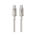 Baseus Titanium Alloy Fast Charging Cable USB-C To USB-C 100W 1Meter (One Year Warranty)