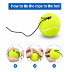 ⁦Solo Tennis Trainer Rebound Ball With String Tennis Trainer⁩ - الصورة ⁦4⁩