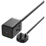 Go-Des 6IN1 مقبس طاقة متعدد الوظائف بمقبس بريطاني GD-B918