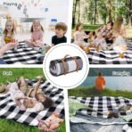 ⁦Foldable Waterproof Picnic Mat 200×200 cm⁩ - الصورة ⁦2⁩