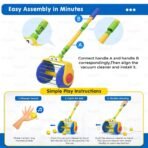 ⁦Vacuum Ball Catching Game Set With Pop-Up Launcher and Collection Roller⁩ - الصورة ⁦9⁩