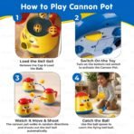 ⁦Vacuum Ball Catching Game Set With Pop-Up Launcher and Collection Roller⁩ - الصورة ⁦3⁩