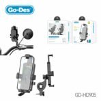 Go-Des 2IN1 Motorcycle Bicycle Cell Phone Stands Steady Anti-Shake Holder GD-HD905 - Image 4