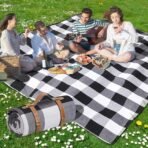 ⁦Foldable Waterproof Picnic Mat 200×200 cm⁩ - الصورة ⁦4⁩