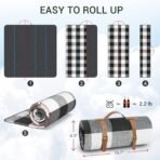 ⁦Foldable Waterproof Picnic Mat 200×200 cm⁩ - الصورة ⁦3⁩