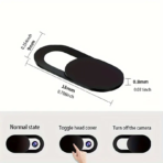 ⁦6pcs Webcam Cover Privacy Protection Set⁩ - الصورة ⁦2⁩