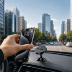 ⁦Go-Des Magnetic Car Mount Holder 360 Rotation GD-HD619⁩ - الصورة ⁦3⁩