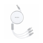 Yesido Retractable 3-in-1 Charging Cable CA117, 120cm