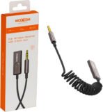 ⁦Moxom Car Wireless Audio Receiver LX-AX805 with 3.5mm AUX Connectivity⁩ - الصورة ⁦2⁩