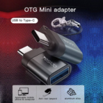 ⁦Yesido Type-C OTG USB 3.0 Super Fast GS06 (3 Month Warranty)⁩ - الصورة ⁦2⁩