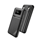 Wuw 22.5W Powerbank 10000 MAH With Type-C/Lightning Cable Y163 (One Year Warranty)