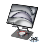 Universal D7 Metal Rotary Tablet & Laptop Stand - Image 2
