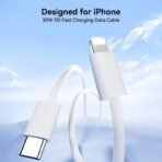 ⁦Joyroom 30W PD Type-C To Lightning Cable 1Meter S-A45 (One Year Warranty)⁩ - الصورة ⁦2⁩