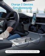⁦Anker PowerDrive 30W Dual-Port Car Charger (USB-C PD + USB-A) A2741H11 Black⁩ - الصورة ⁦3⁩