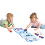 Table Curling Game For Kids