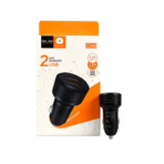 Wuw 2.4A Car Charger 2USB C240 (3 Month Warranty)