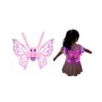 Aripi Muzicale Wings With Led Light For Kids